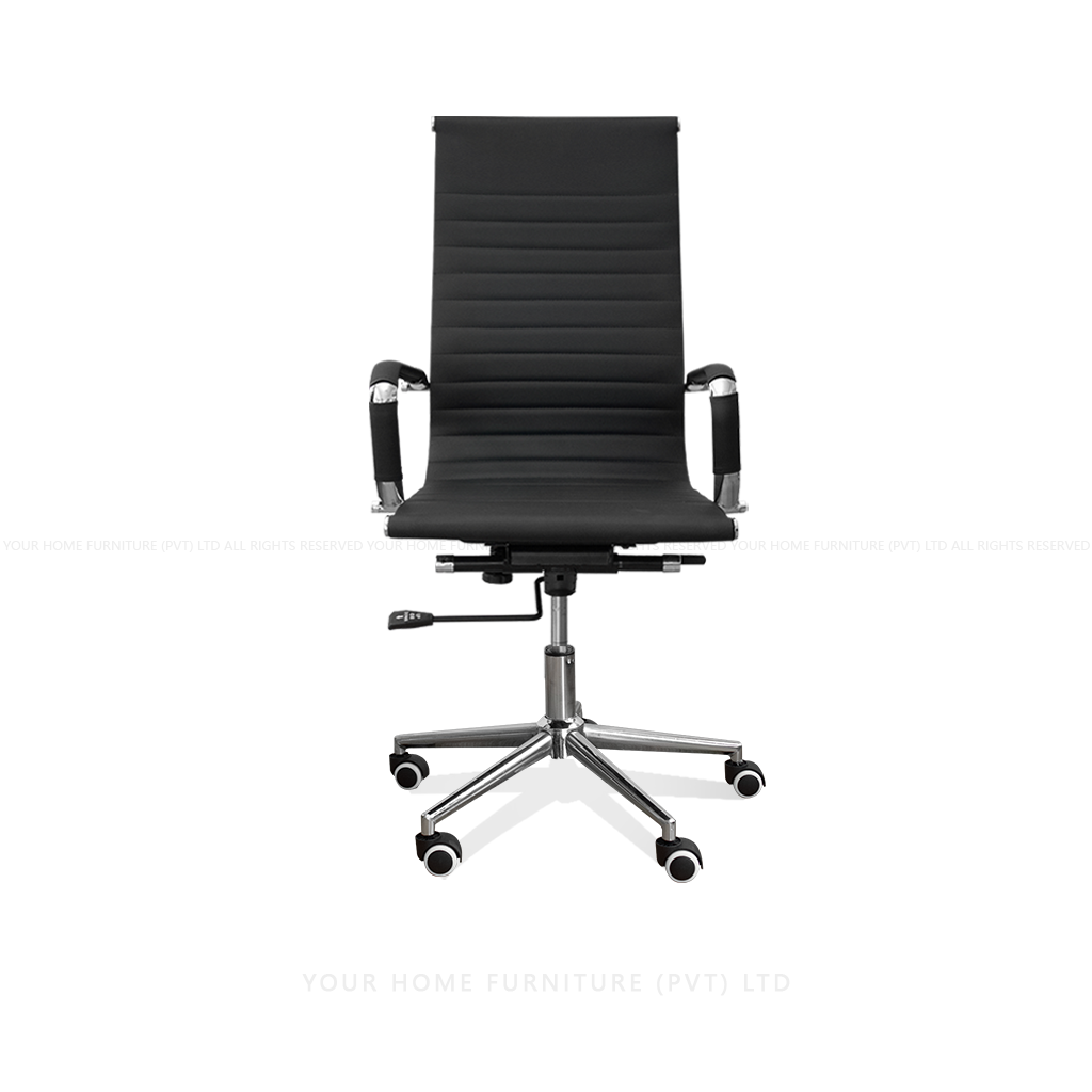 Plastic Ribbed Task Chair JC03 Ribbed High Back Task Chair | Best Furniture Outlet in Colombo ...